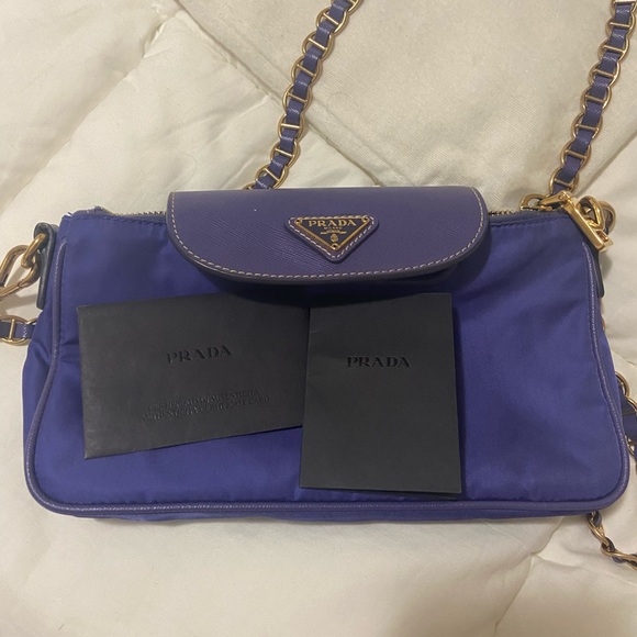 Prada Nylon Saffiano Crossbody - Picture 2 of 6